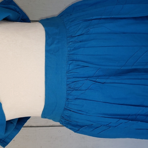 Vintage Embroidered Skirt Set Embroidery Flower Floral Cotton - Picture 5 of 16